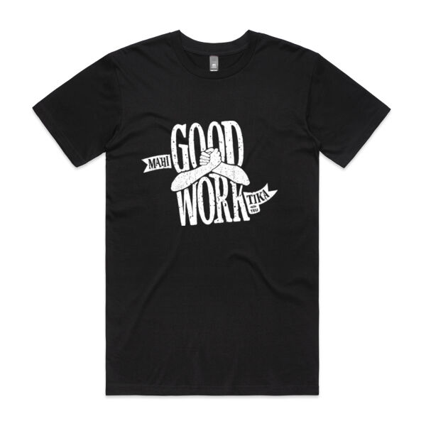 Good Work men's tee black Thumbnail