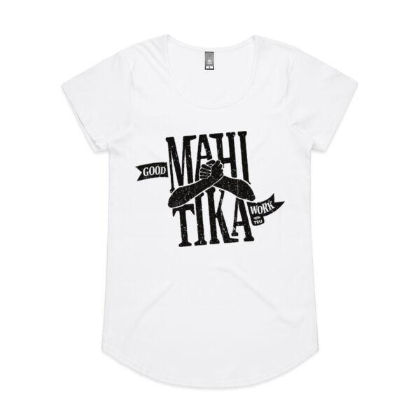 Mahi Tika Mali Tee - Curved at the hip Thumbnail
